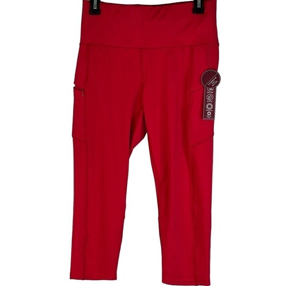 New with Tags RAG Missy Red Women's Jogger Yoga Pant Stretch Size Large - Picture 1 of 8